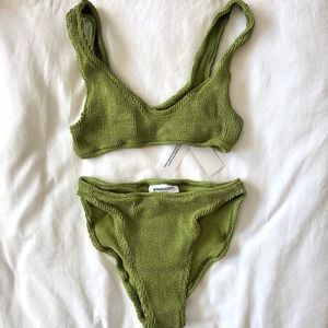 Youswim Eva Standard Waist Bikini in Fern